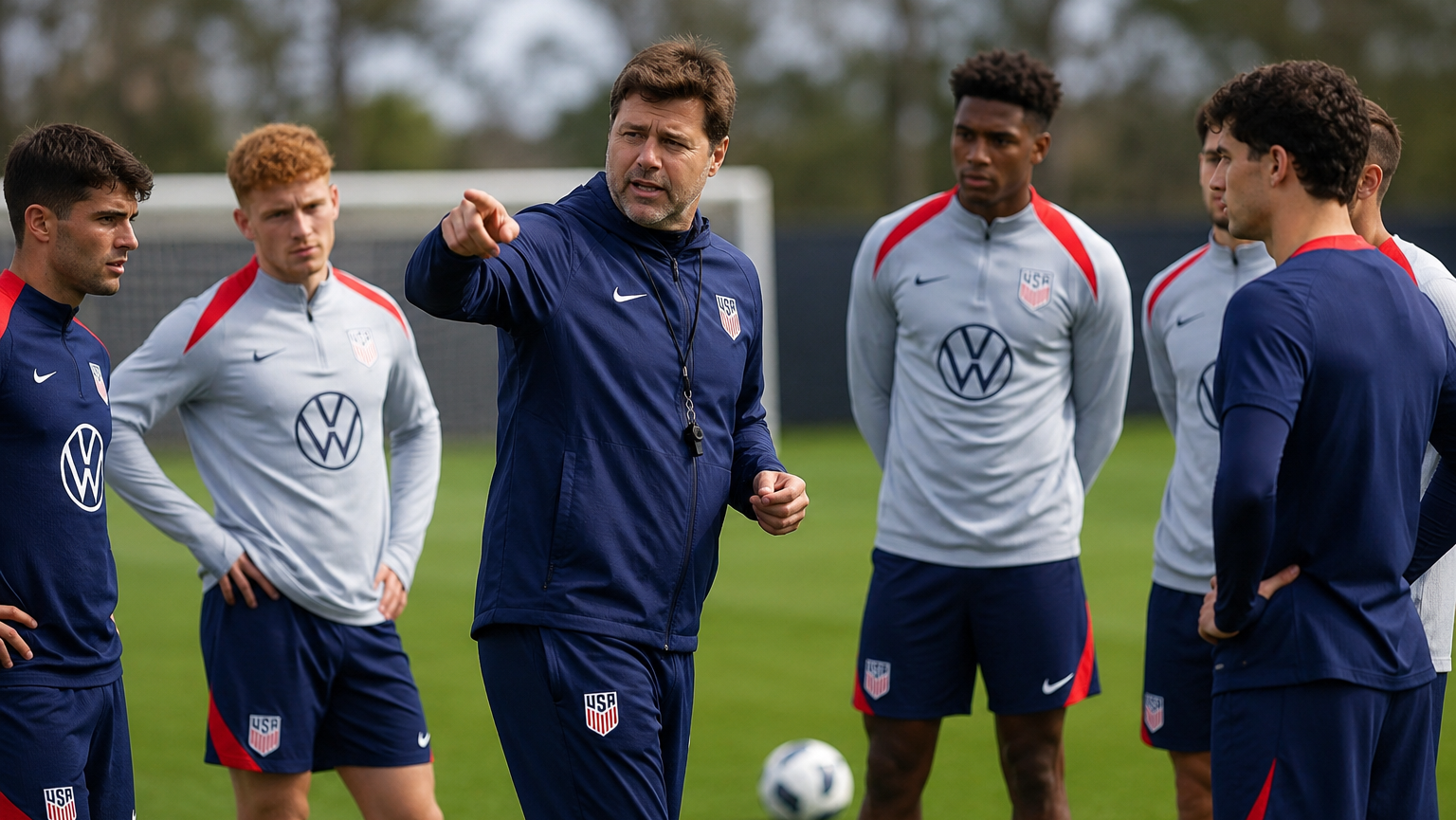 USMNT players celebrating during the 2026 soccer season