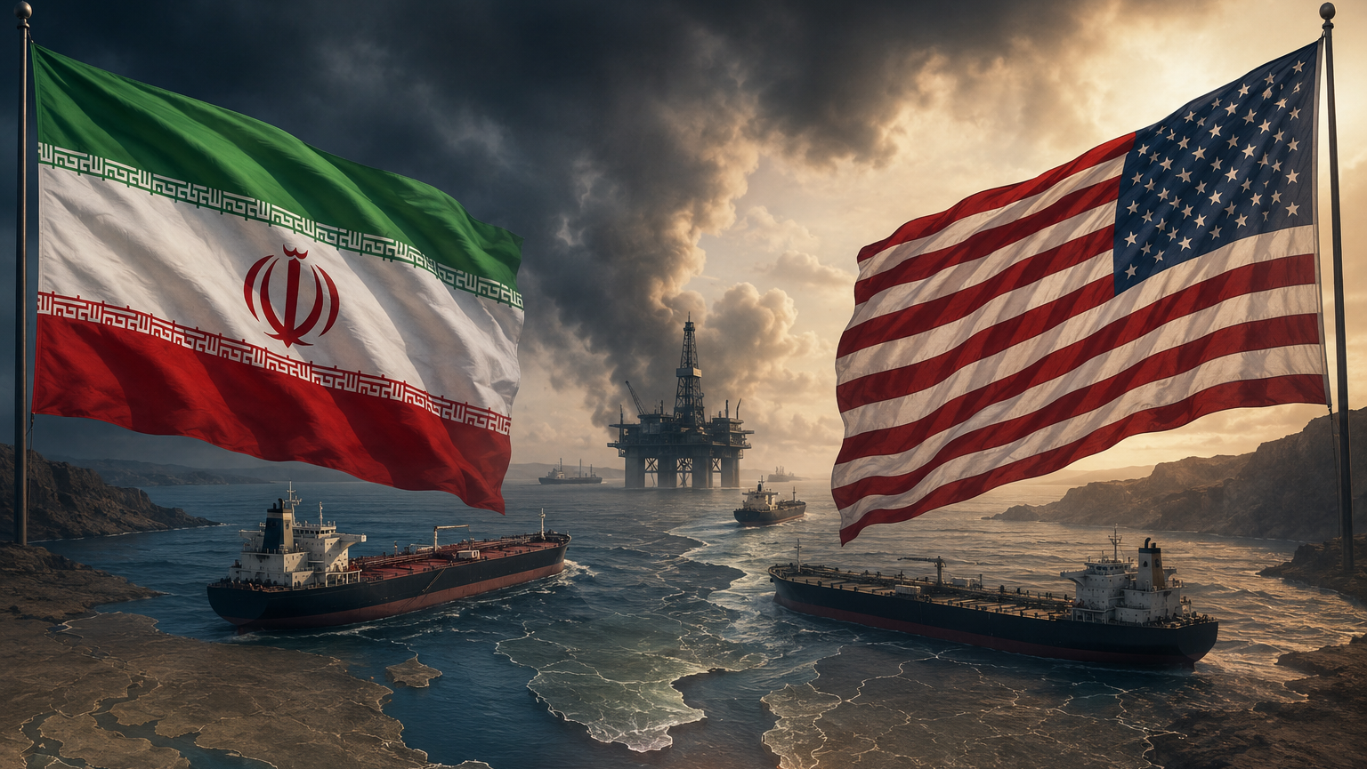 Iran-US war tensions around the Strait of Hormuz