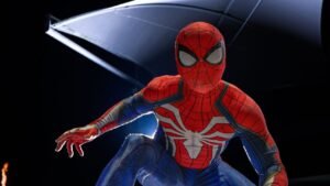 Peter Parker as Spider-Man protecting New York City in the Marvel universe