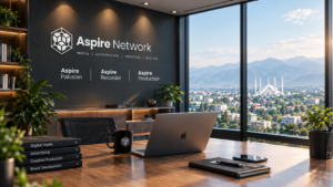 Aspire Network digital media brands including Aspire Pakistan, Aspire Recorder and Aspire Production